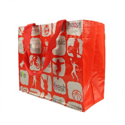 Laminated non woven bag with patterns can be customized as clients requirements